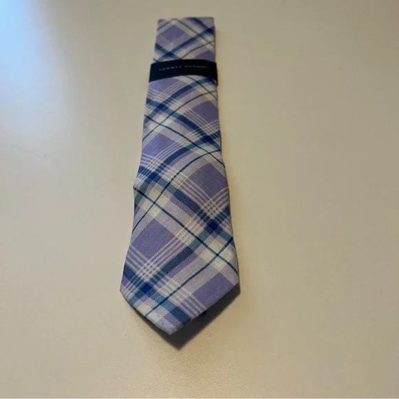 Tommy Hilfiger Men's Assorted Ties - Purple, Tan, Blue, Green - Picture 7 of 11
